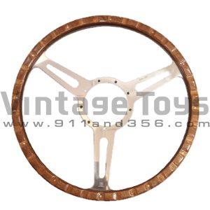 woodrimed flat steering wheel diameter 15''